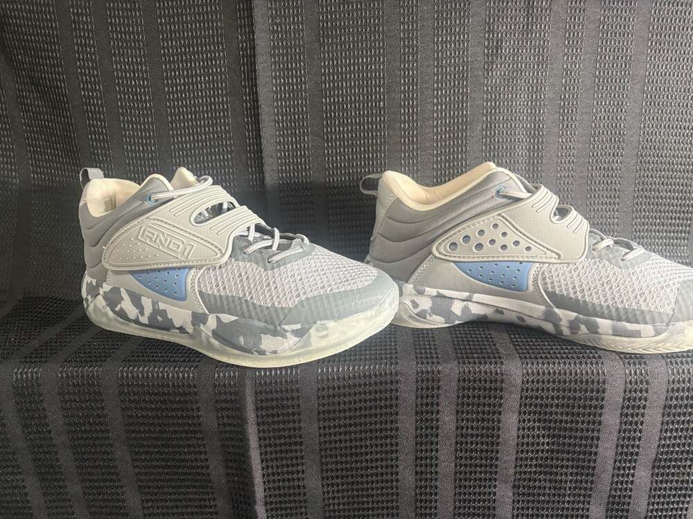 AND1 Limelight Basketball Sneakers in Grey Camo